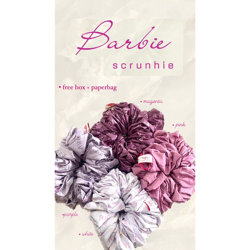 Barbie Scrunchie - Ayu by Ayu Lestari