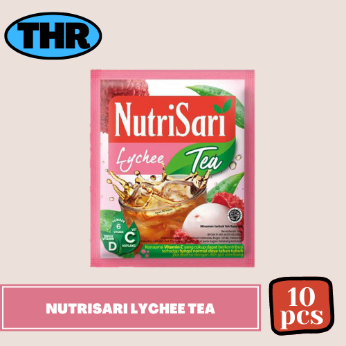 

Nutrisari Lychee Tea 1 Renceng isi 10pcs