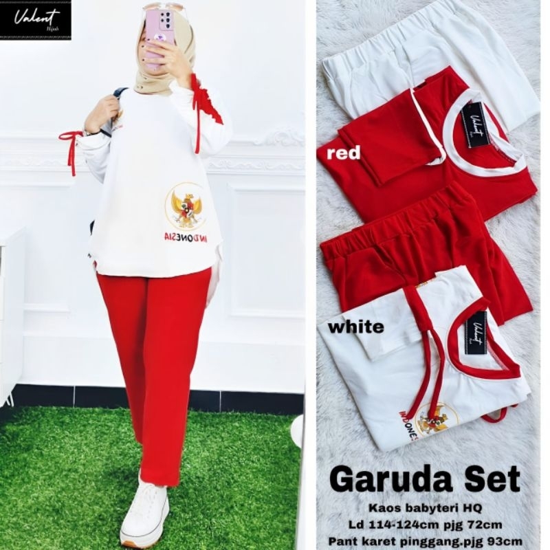 setelan wanita garuda set - nesa set by valent