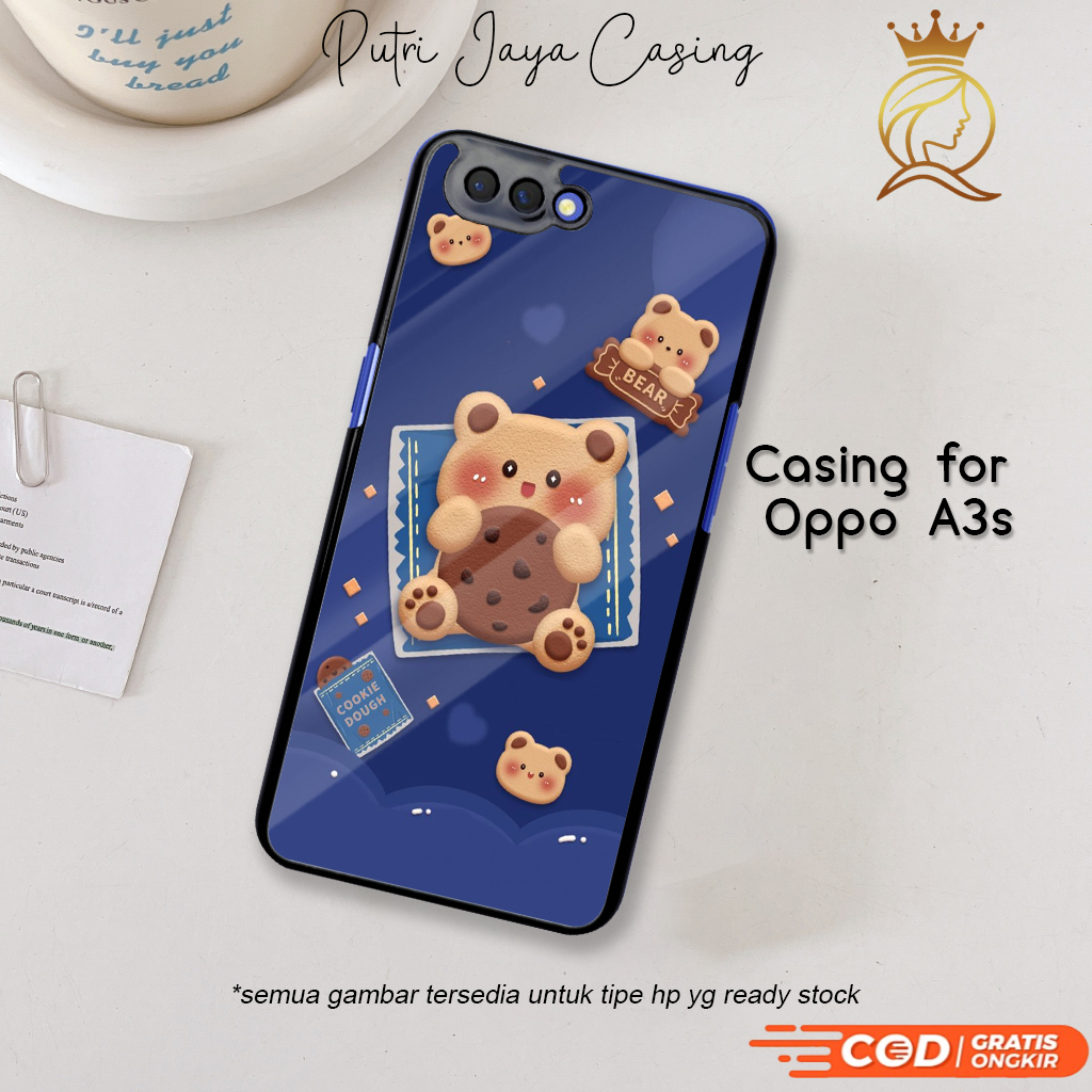 Case Hp Oppo A3s Oppo A3s Casing Oppo A3s Motif ANIMEBEAR 03 Casing Terbaru Case Karakter Lucu Keren