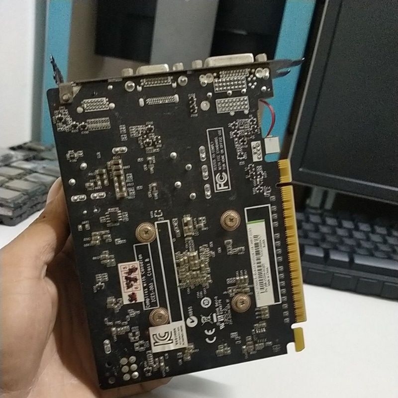 VGA CARD ZOTAC GTX 650 1 GB DDR5 128 BIT MANTAP