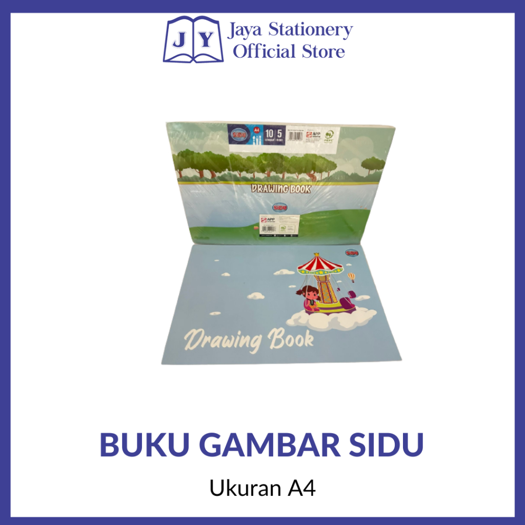 

[BISA COD] Buku gambar/sketch book merk SIDU