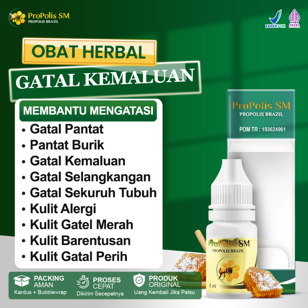 Obat Gatal Pantat Pantat Burik Gatal Kemaluan Gatal Selangkangan Propolis SM