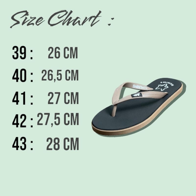 Munims Flip Flops Wide Sandal Jepit Pria Santai Karet Rubber Sendal Japit Pantai Casual Flip Flop White On Yellow