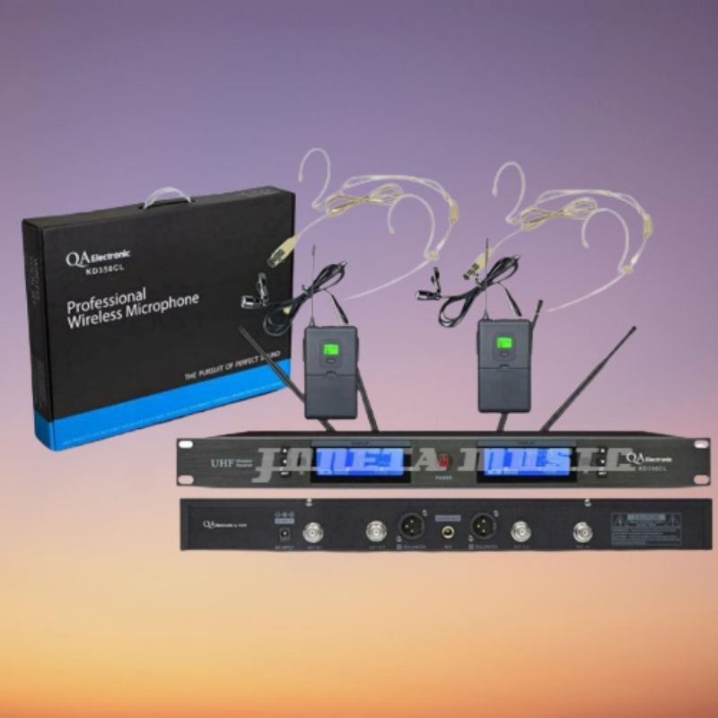 MIC WIRELESS QA ELECTRONIC KD 350 CL ORIGINAL BY RDW