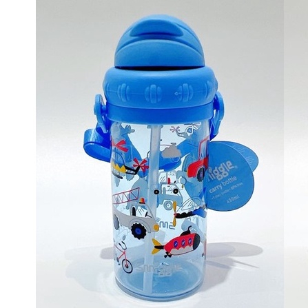 BOTOL MINUM ANAK SMIGGLE BPA FREE 430 ML 2003 WITH TALI+SEDOTAN TERBARU