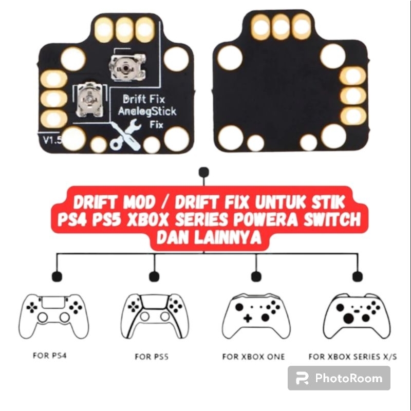 Drift Fix Analog Stick Stik PS5 PS4 Xbox One Xbox Series X / S