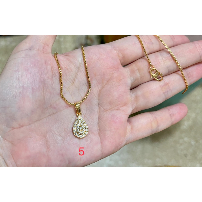 Fifi Fashion Kalung Liontin Felsia Fashion Kekinian Model Perhiasan K0029
