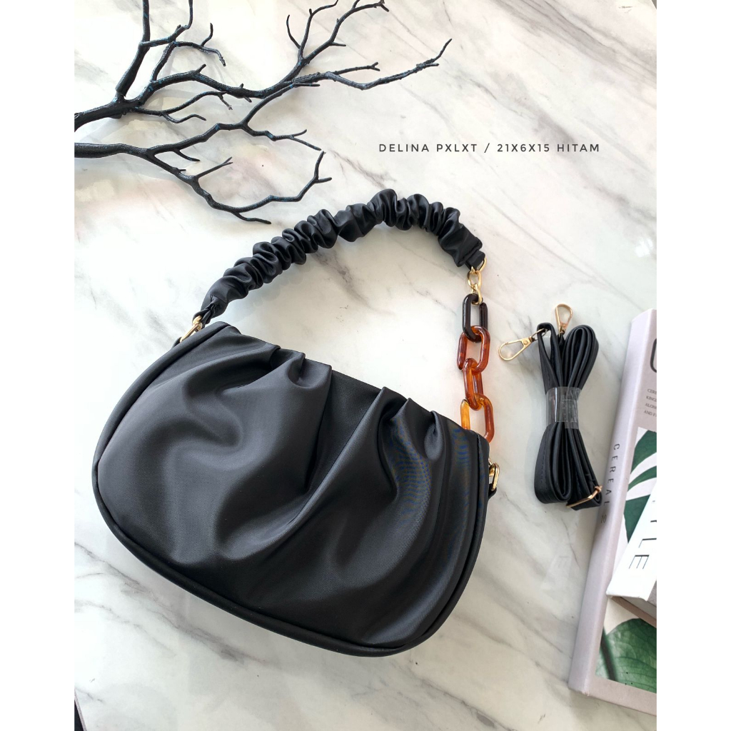 Tas Selempang Wanita Aelin bag | Tas Bahu Aelin Chocoly | Shoulder bag Wanita trendy 2023 | Tas Tenteng Delina