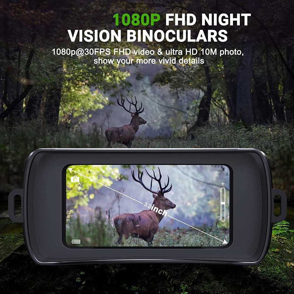 Xiyear Teropong Binocular Night Vision Recorder 1080P 5x Zoom with Mic - R12