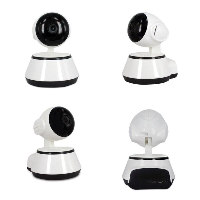 MMM IP Camera WIFI CCTV V380Pro Smart Wifi Kamera CCTV HD1080P Q6 Wireless IP Kamera APP Remote Monitoring Control Jarak Jauh