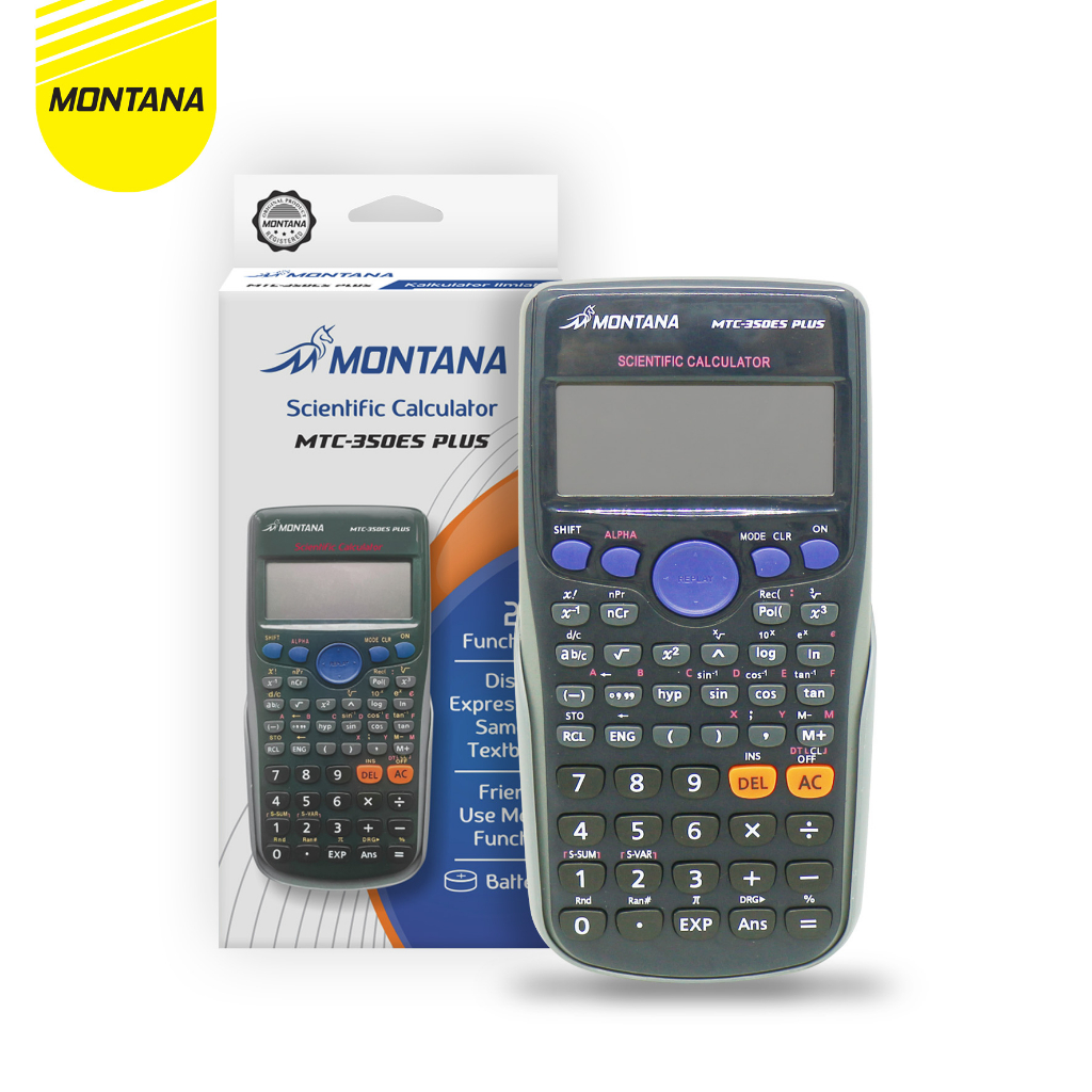 

MurahMurahATK Calculator / Kalkulator MTC-350ES / Scientific / 252 Functions