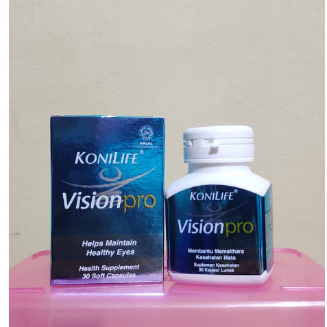 Konilife Vision - Konilife VISION PRO isi 30(vit mata dan pencegahan katarak) - Konilife Vision Isi 