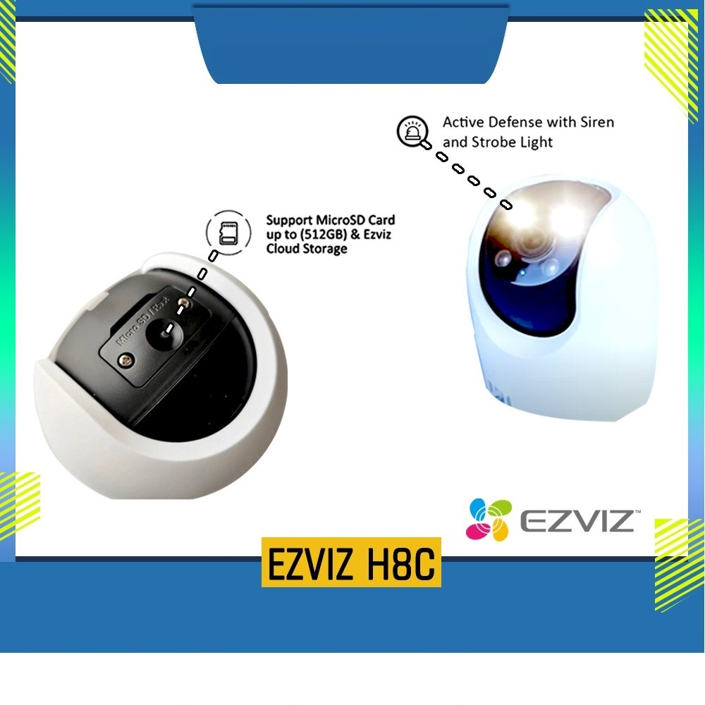 Ezviz H8C 2MP 1080P PT Wireless IP Camera CCTV Outdoor