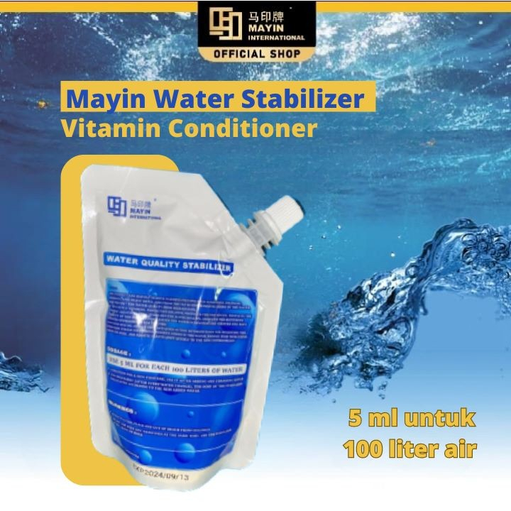 MAYIN Water Quality Stabilizer Vitamin Ikan Penjernih Air Amonia