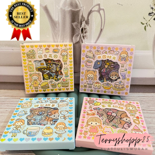 

Stiker Mini Anti Air Isi 100 Bahan Pvc Kode KL-75 Cute Stiker Viral Kekinian