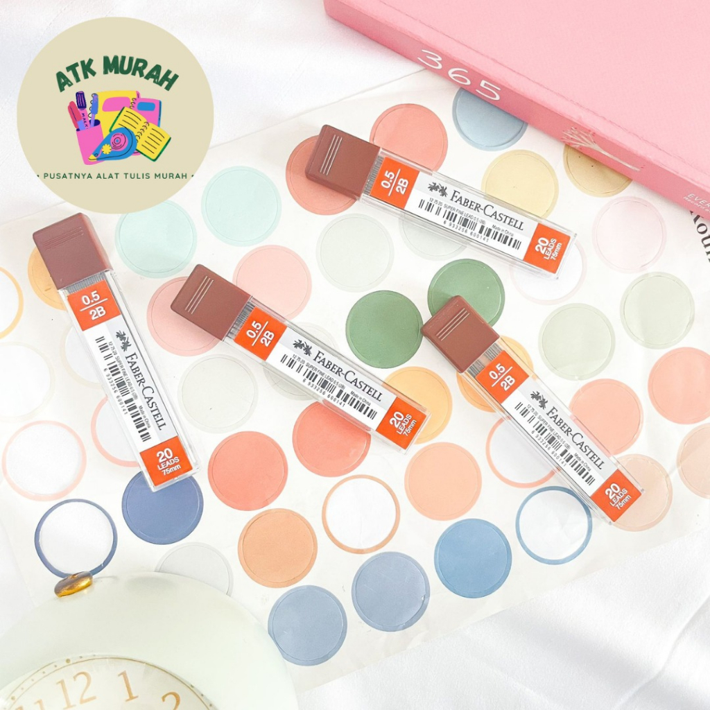 

Refill Pensil 2B Mekanik Lead Faber Castell 0.5 mm ORIGINAL isi ulang pensil 2B mekanik alat tulis kantor TERMURAH COD