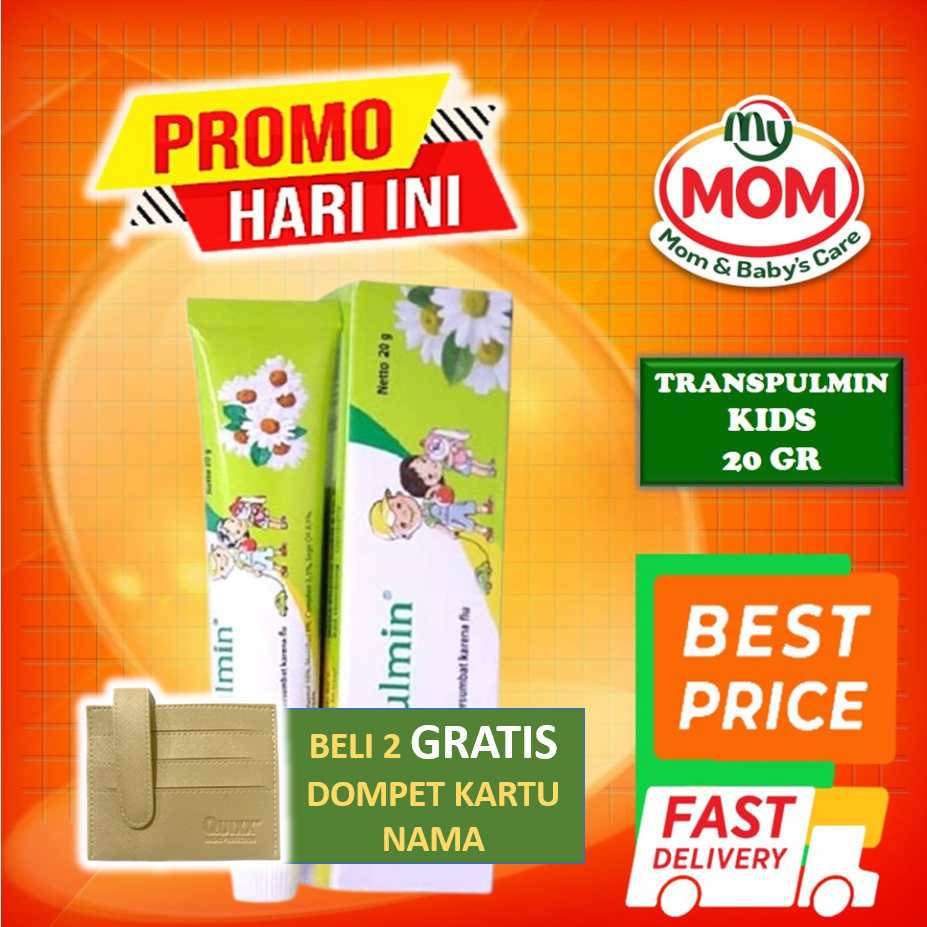 [BPOM] Transpulmin BABY 10gr / Transpulmin Kids 20gr / Balsam Bayi / Balsem Anak Bayi Hidung Tersumbat / MYMOM