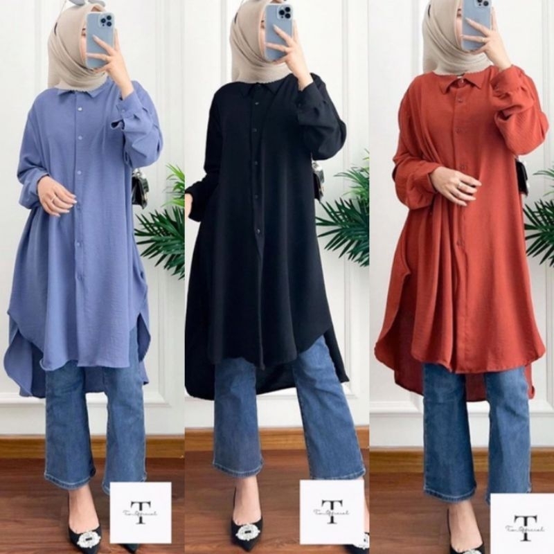 Madde Tunik//Long Tunik Over Size