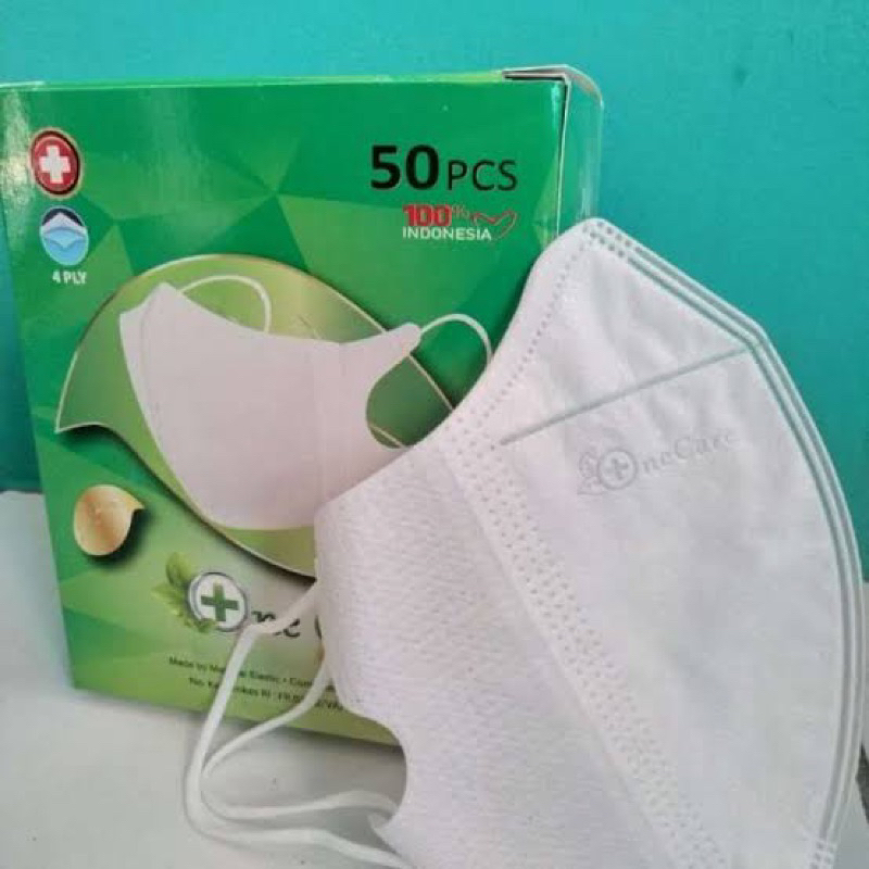 Masker Duckbill One Care 4 Lapis 50 Pcs Semarang