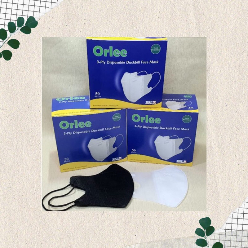 MASKER DUCKBILL ORLEE ISI 50 BOX