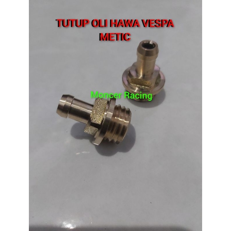 BAUD TUTUP OLI HAWA KUNINGAN VESPA MATIC