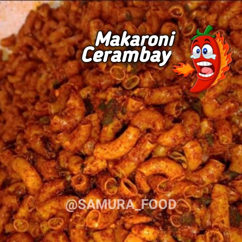 

Makaroni CERAMBAY super pedas Halal Netto 500grm