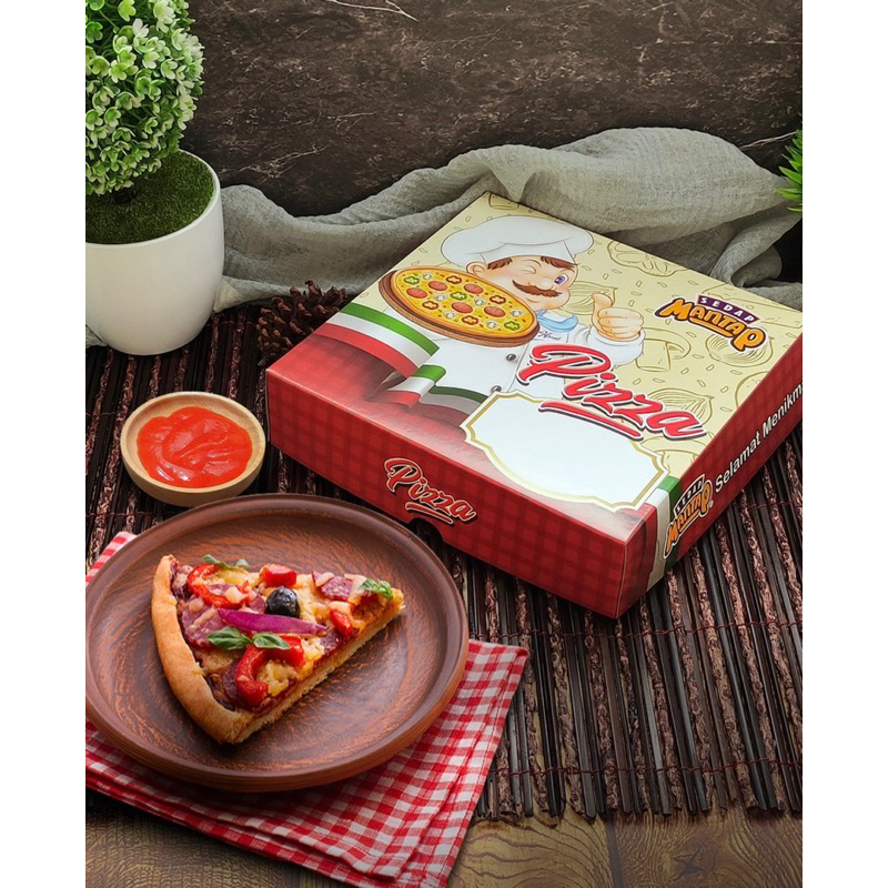 (5 PCS) KOTAK PIZZA UKURAN 22 &amp; 25