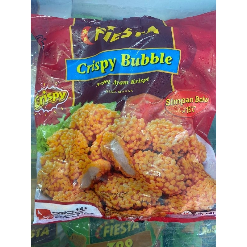 

Nugget Fiesta Cripsy Bubble isi 500 gram