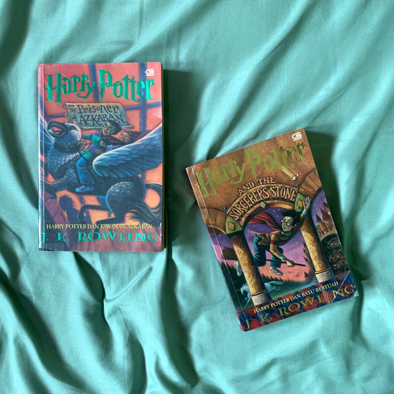 PRELOVED NOVEL HARRY POTTER BHS INDONESIA