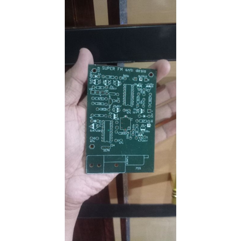 Pcb radio fm anti desis stereo dapat 2 biji