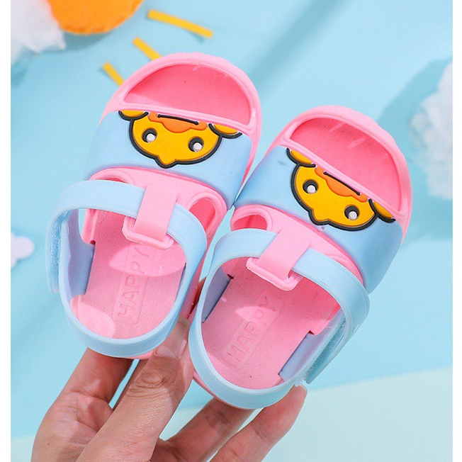 littlekiddoss SH2179 Sepatu Sandal Karet Sendal Karet Anak Duck Sandal Bayi Perempuan Import