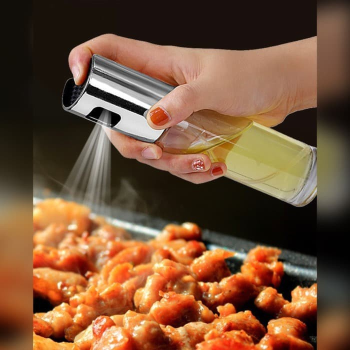 [DEASTORE] BOTOL SPRAY MINYAK KACA 100 ML / ALAT MINYAK AIRFRYER PRAKTIS HEMAT MINYAK / OLIVE OIL SPRAYER MIST STAINLESS AIR FRYER BBQ / BOTOL PENYIMPAN MINYAK KACA