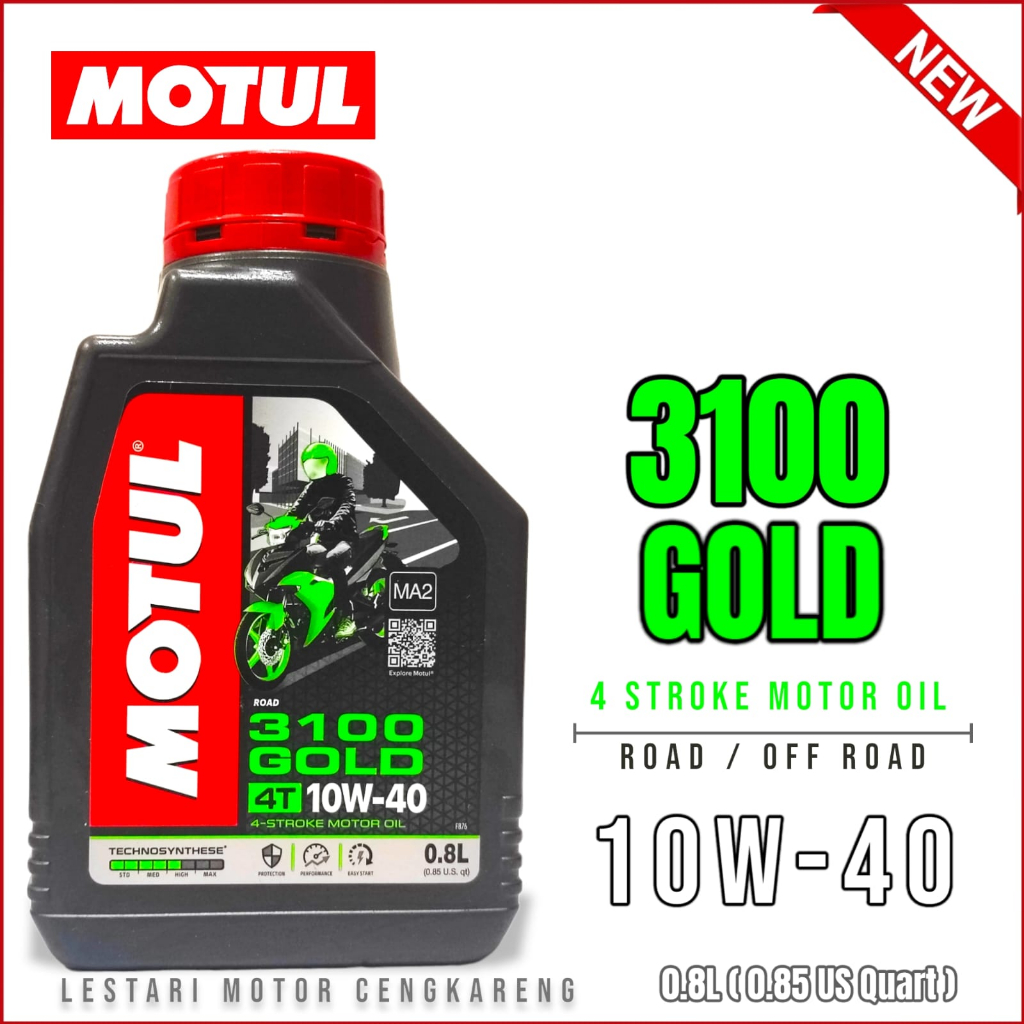 MOTUL Oli Motor 3100 GOLD 4T 10W40