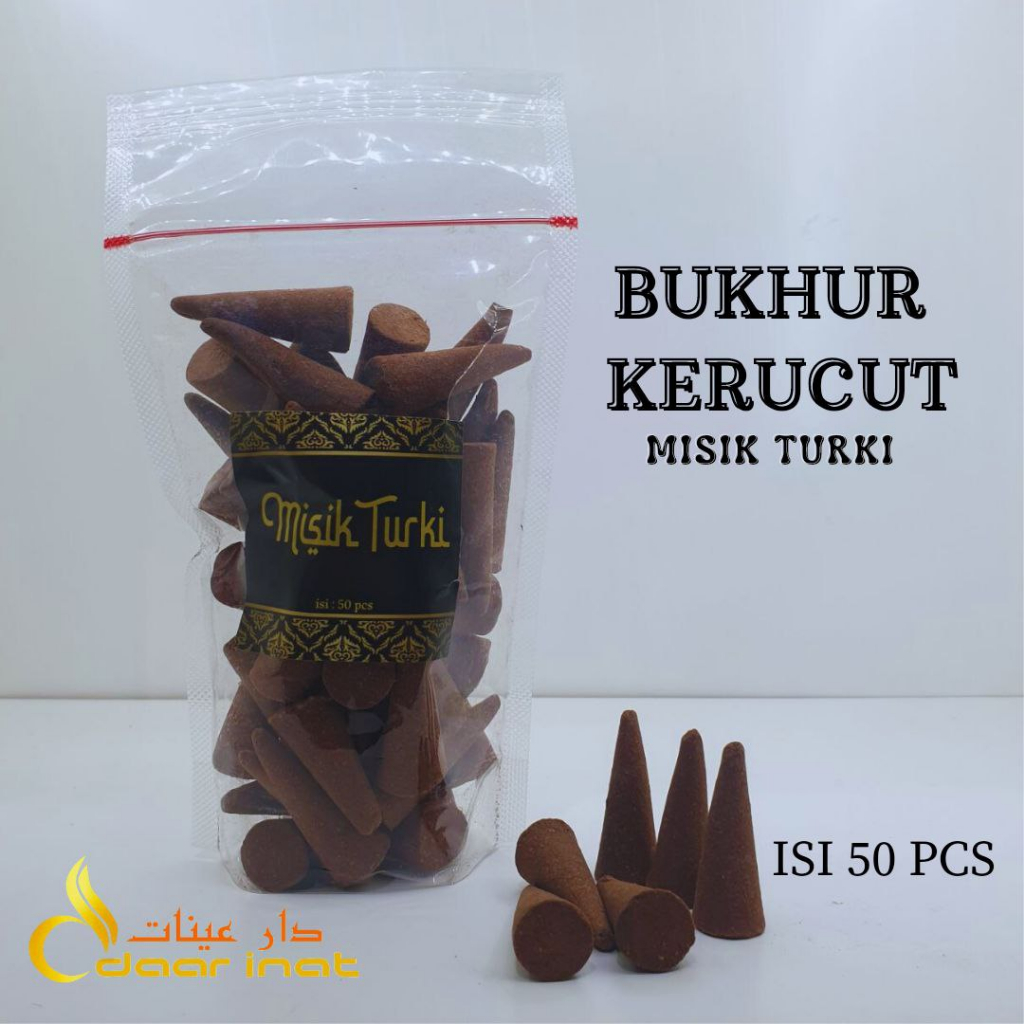 Bukhur kerucut /dupa kerucut gahru isi 50 pcs (asap atas) , PENGHARUM AROMA TERAPY