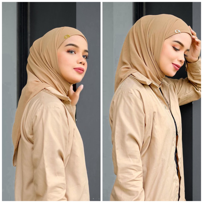 SEGITIGA INSTANT by CAMELA SCARVES ( AMEENA SERIES ) ready siap kirim