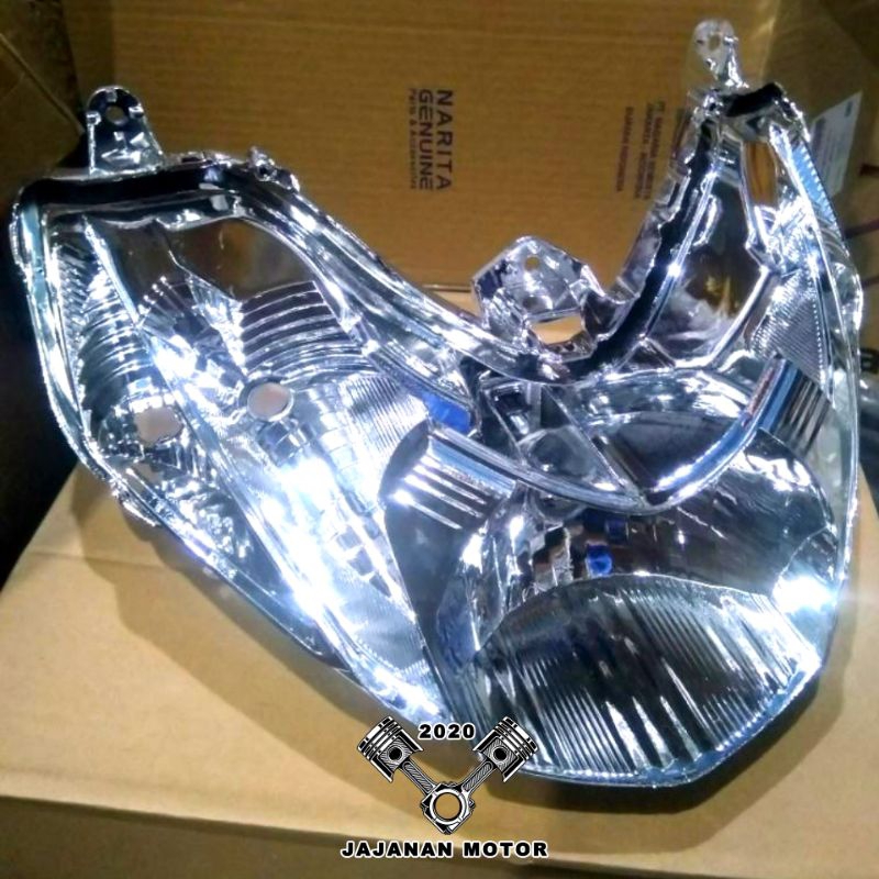 MIKA KACA DAN REFLEKTOR LAMPU DEPAN MIO M3 125 MIO Z MIO 125