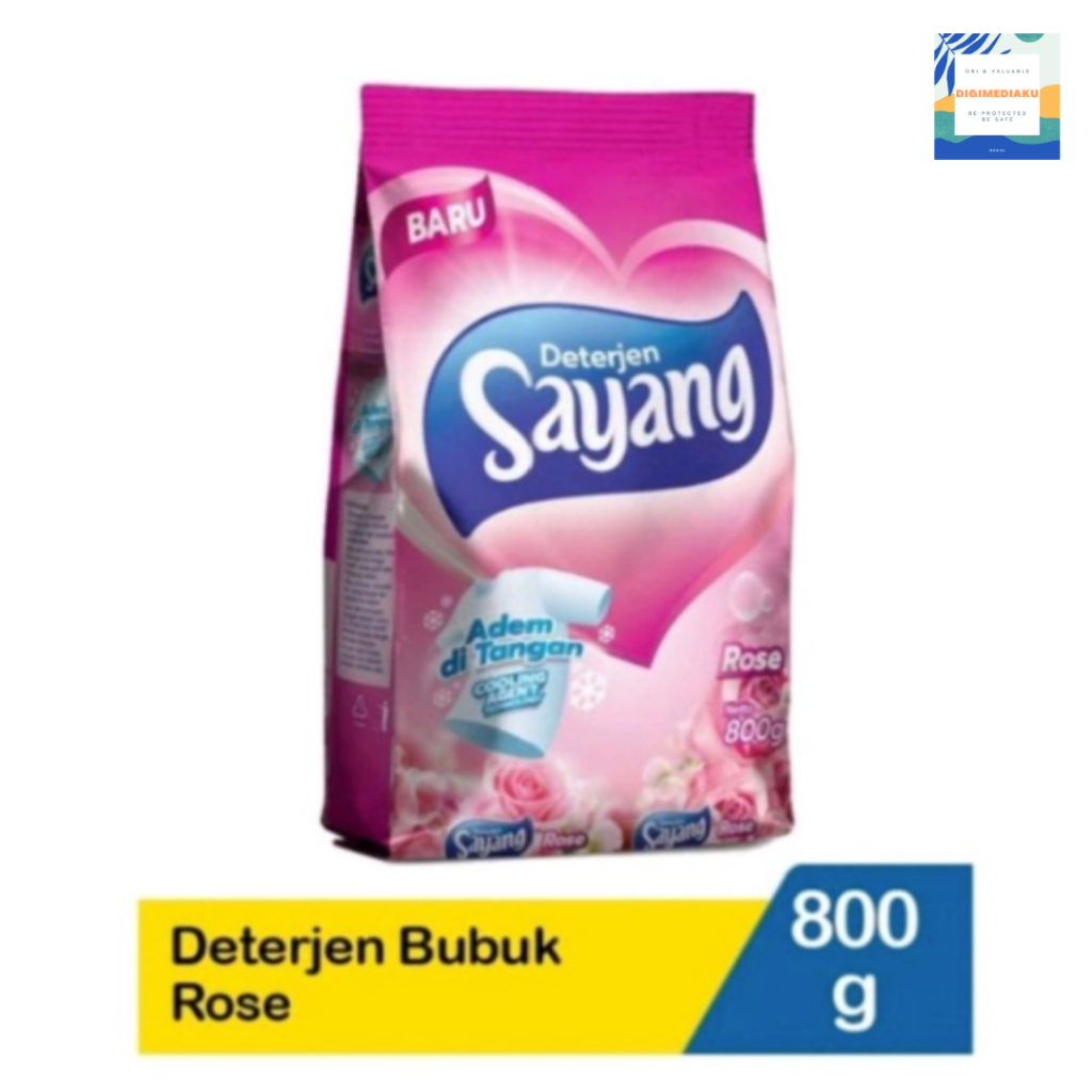 SAYANG DETERGEN SAYANG 800 gr DETERJEN SAYANG 800 gr DETERGEN BUBUK DETERJEN BUBUK 800 gr