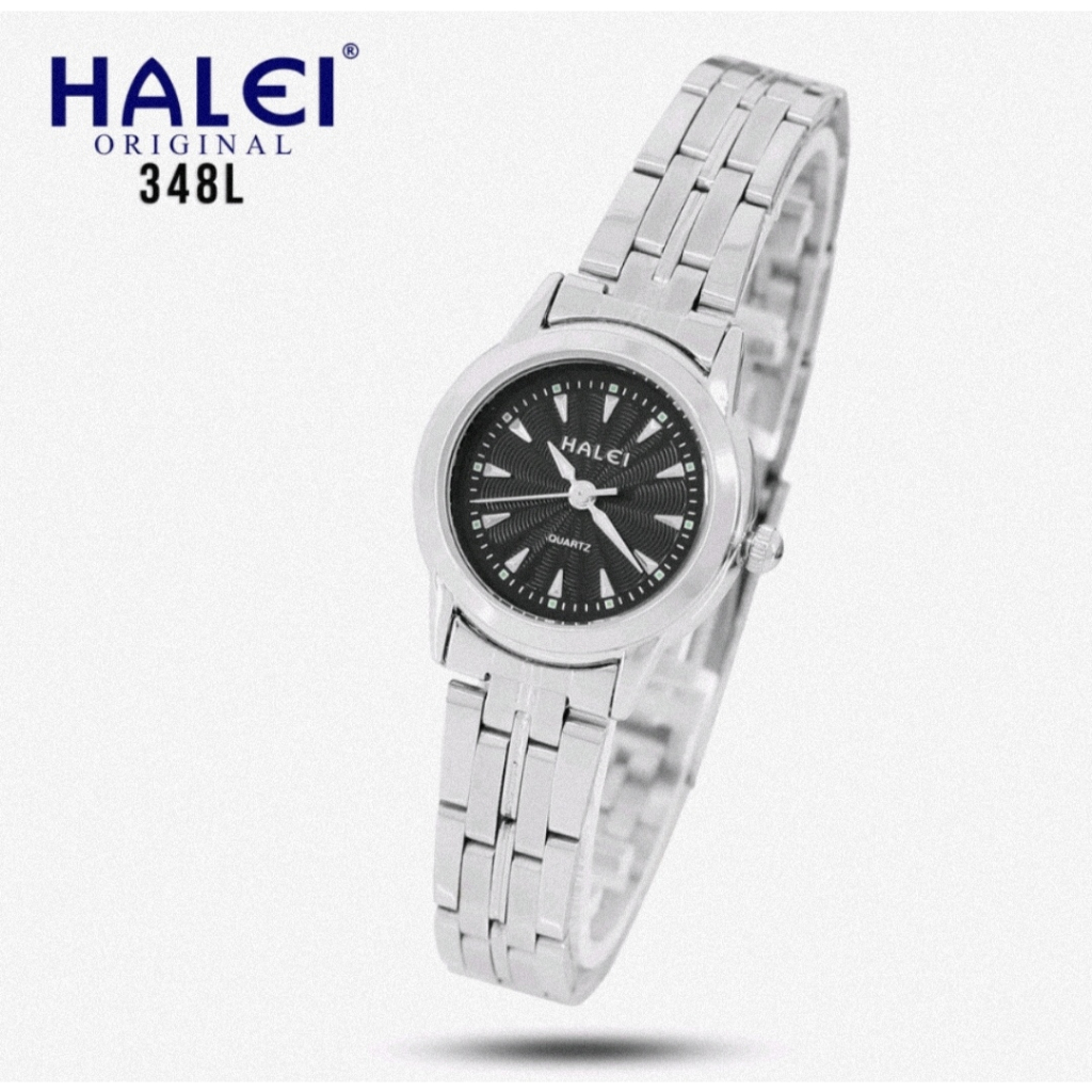 [BATAM] JAM TANGAN HALEI 348 WANITA RANTAI STAINLESS STEEL GARANSI 1 TAHUN TAHAN AIR BISA BUAT BEREN