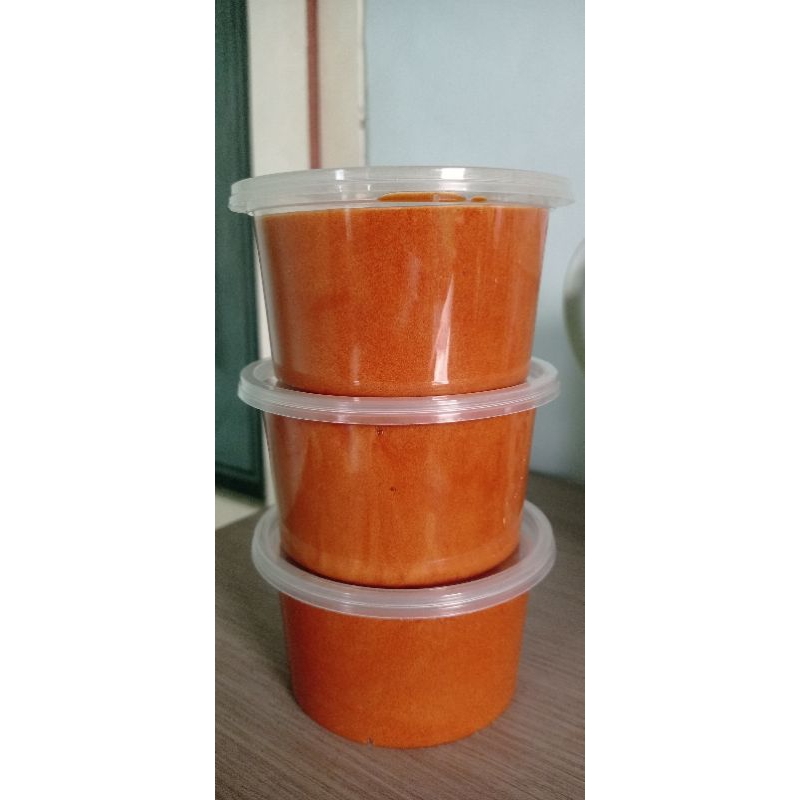 Petis Asli Mandar Banyuwangi kemasan 300gr, khusus petis tahu walik, enak, gurih, tidak asin.