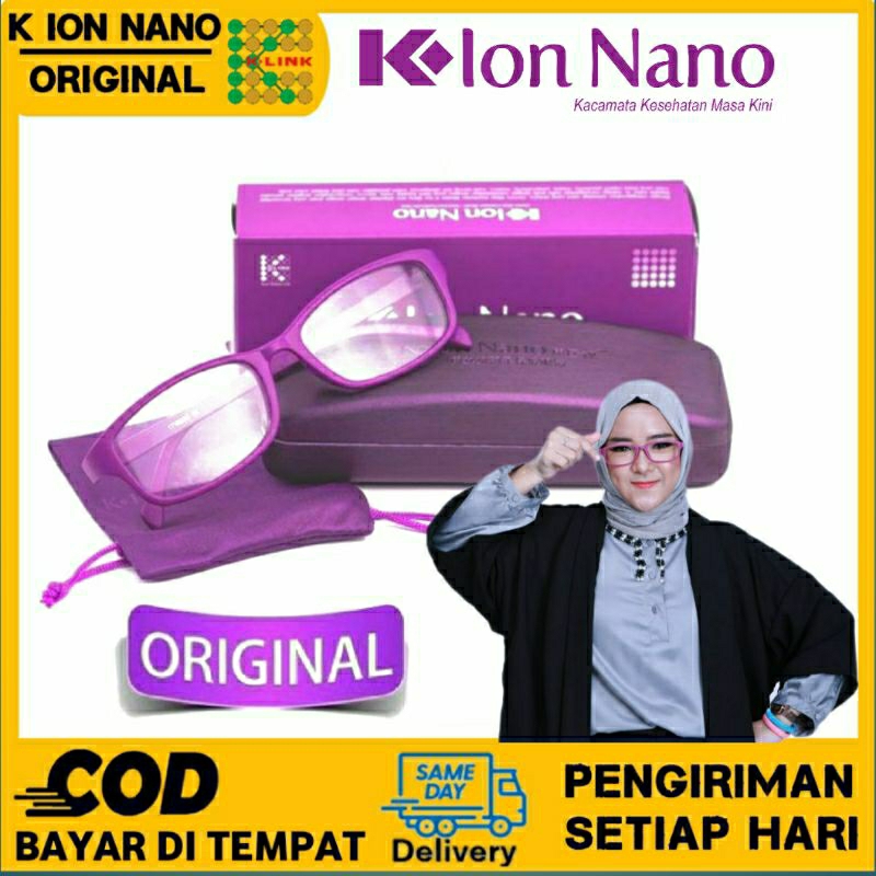 KACAMATA ION NANO UNTUK TERAPI DAN ANTI RADIASI ASLI