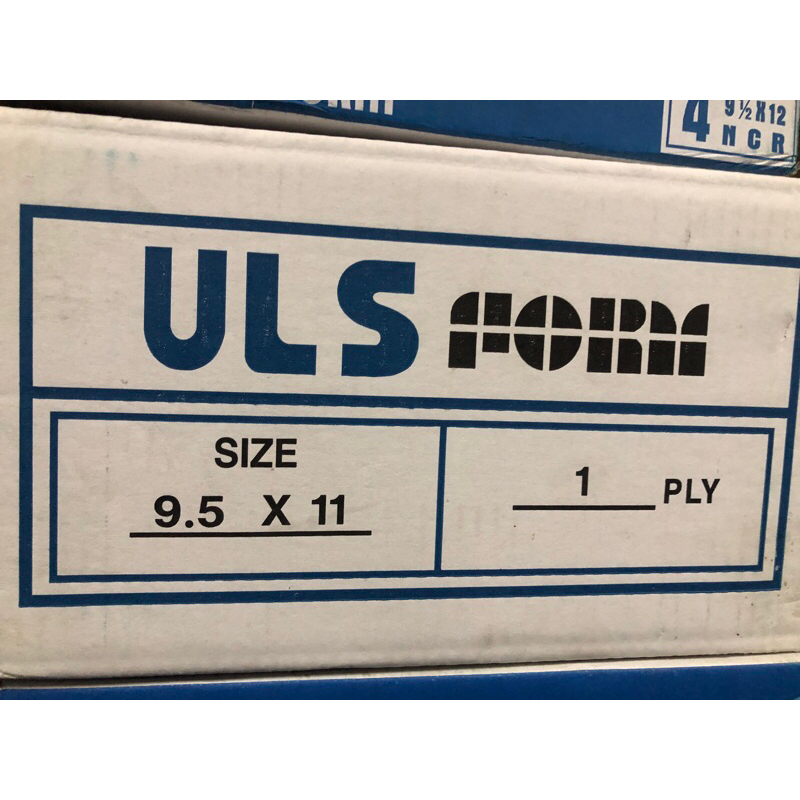 

CONTINOUS FORM ULS 1 PLY 9.5 x 11