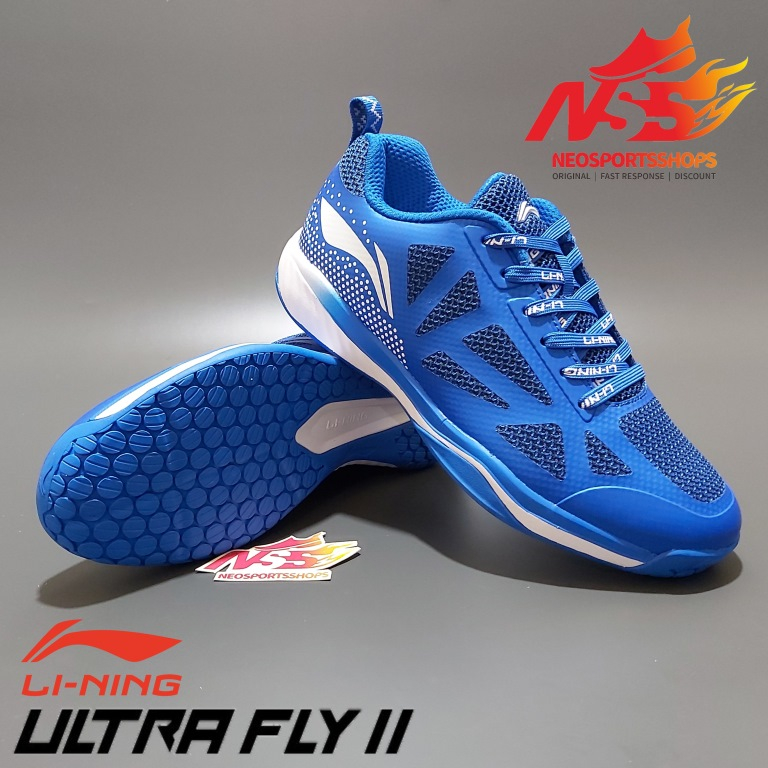 Sepatu Badminton Bulutangkis Lining Ultra Fly 2 II AYTT 049-6 Original