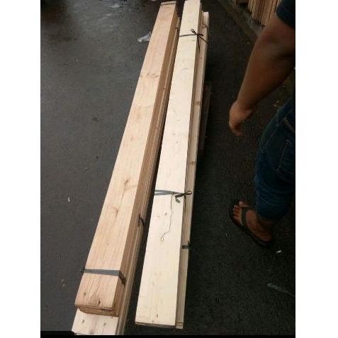 papan kayu jati belanda 140x7x1,5 amplas