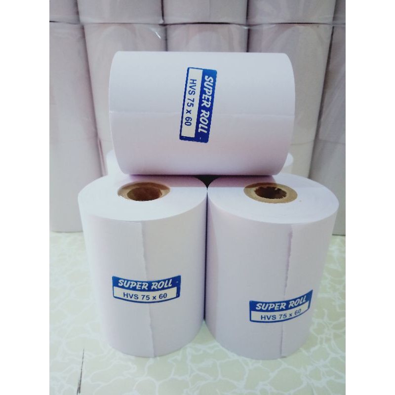 

kertas HVS 75x60 struk kasir/parkir