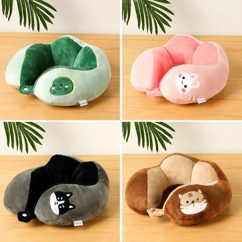 Bantal Leher Lucu Berbentuk Tidur siang Bantal Mobil Bantal Mewah Kwalitas Premium SNI