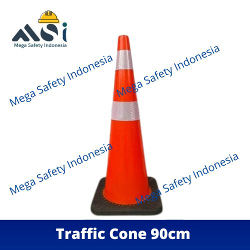 Traffic Cone 90cm Kerucut Lalu Lintas