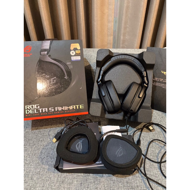 HEADSET GAMING ROG DELTA S ANIMATE