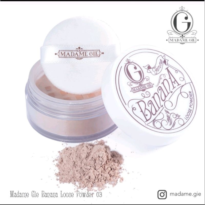 Madame Gie Femme Banana Loose Powder /beda tabur Madame Gie 03