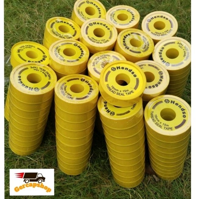 Sealtape Hendso Jumbo 15m | Isolasi kran air